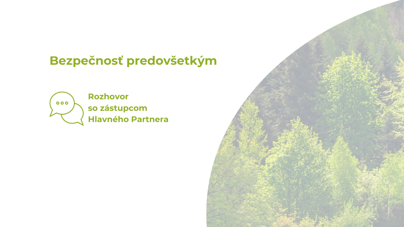 Rozhovor: Bezpečnosť predovšetkým