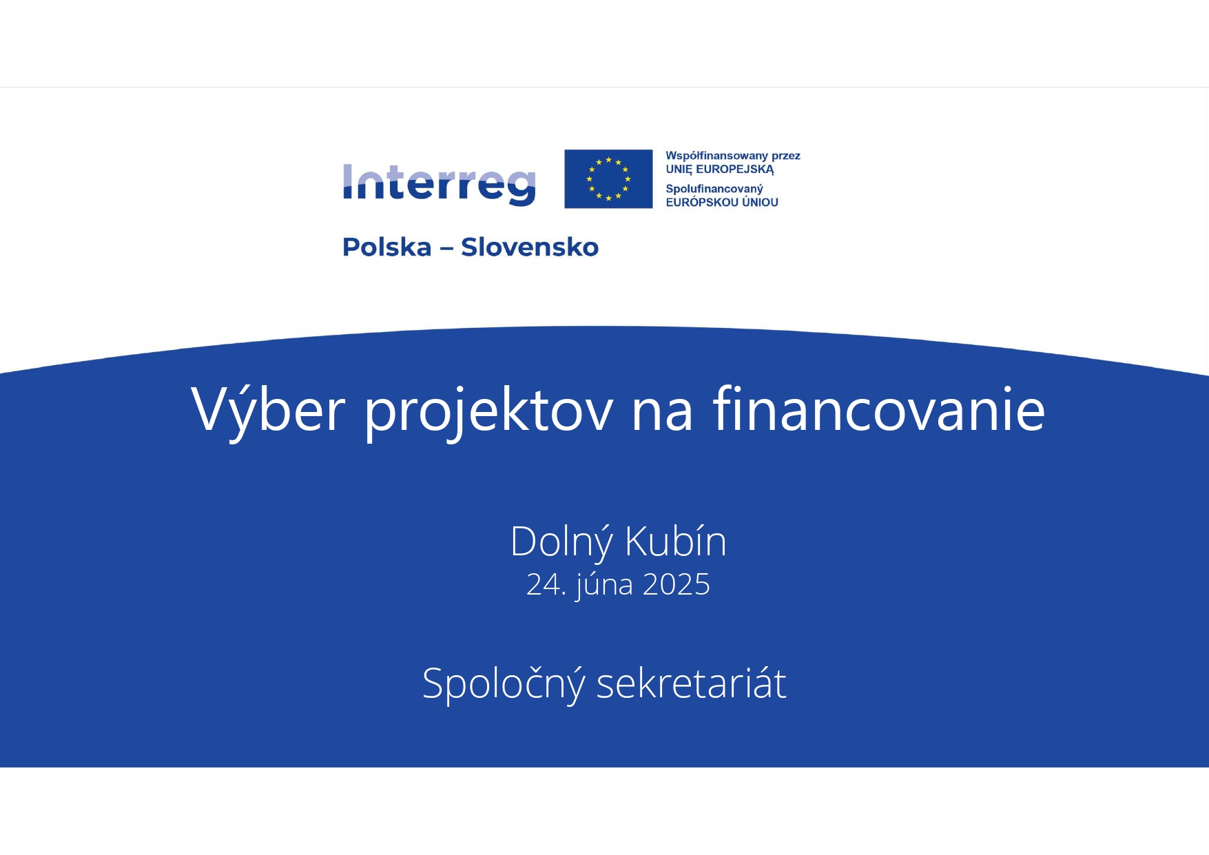 Zoznam schválených na financovanie projektov v rámci výziev Inštitucionálna spolupráca a Elektromobilita