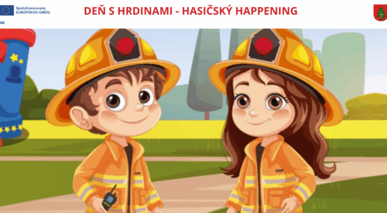 Hasičský Happening „Deň s hrdinami“ – pozvánka na podujatie