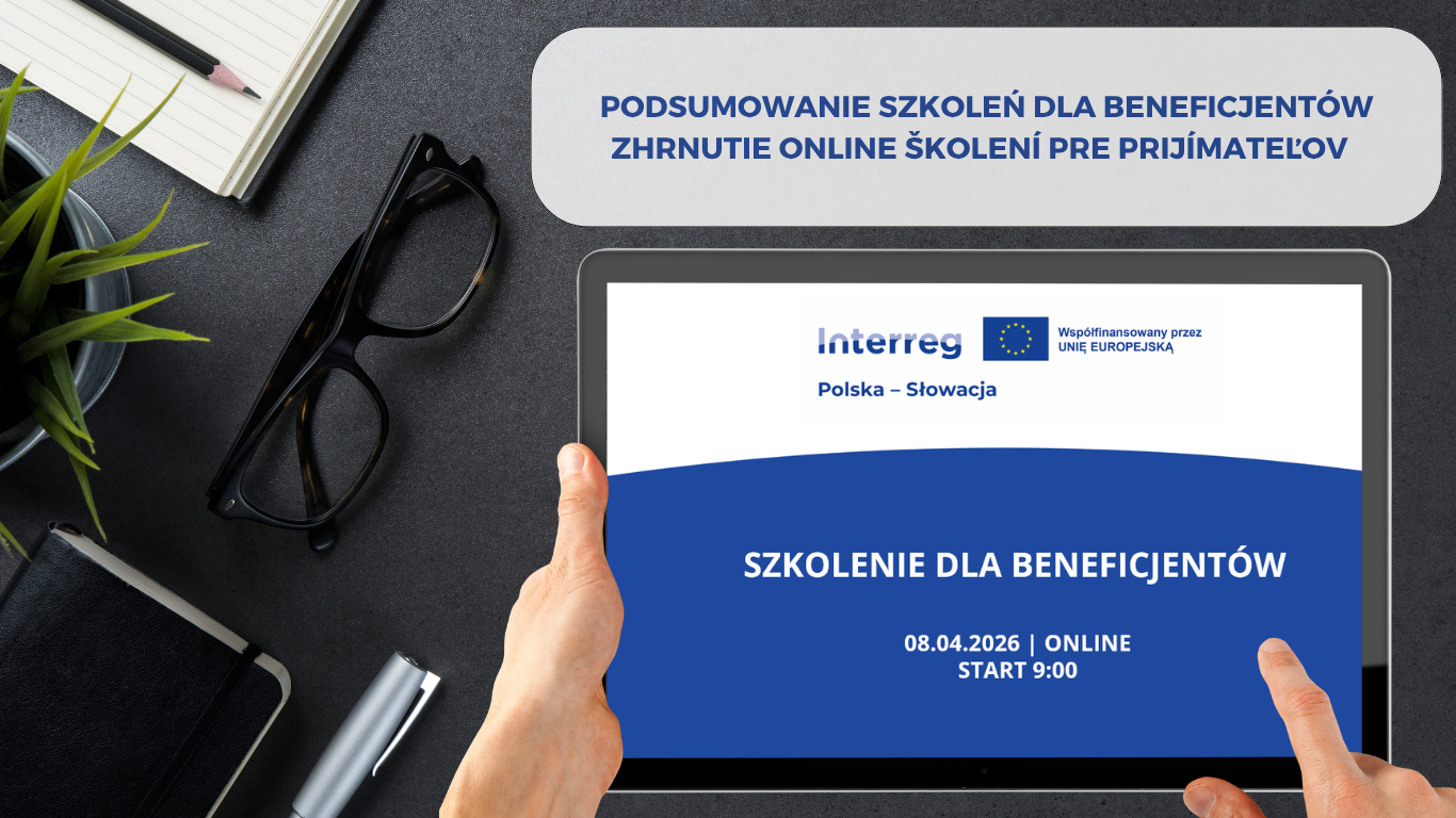 Zhrnutie online školení pre prijímateľov