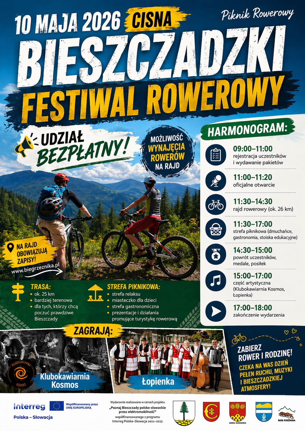 Bieszczadzki Festiwal Rowerowy – Cisna
