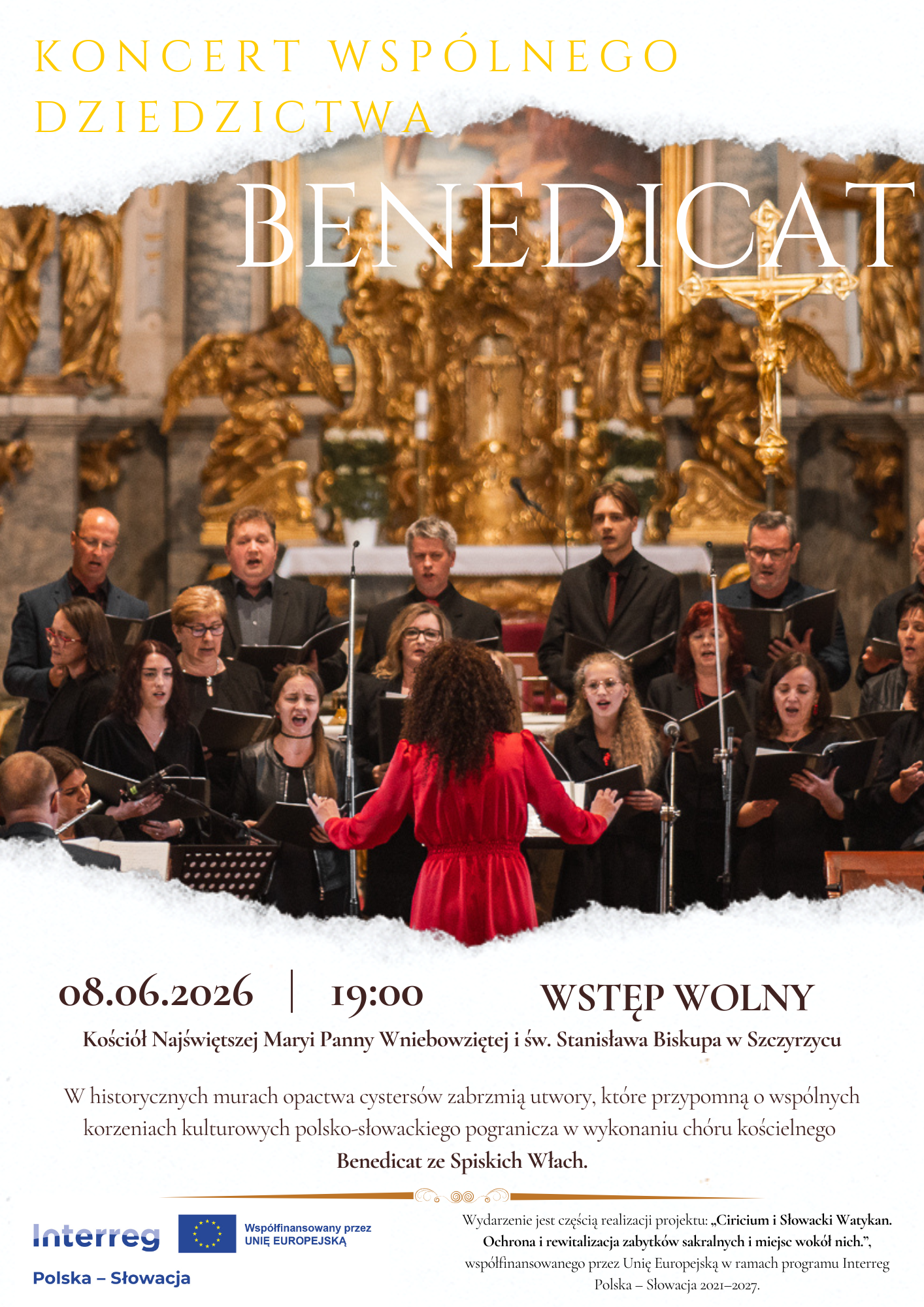 BENEDICAT – koncert spoločného kultúrneho dedičstva v Szczyrzyci