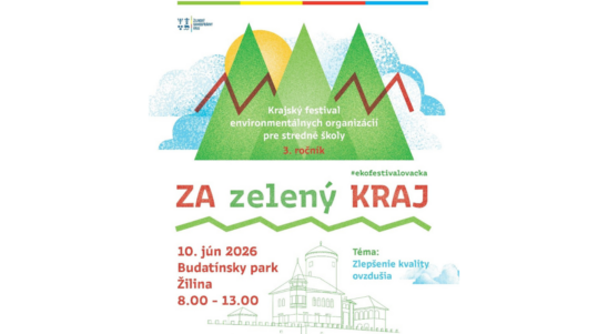 Eko-edukacja bez granic! Zapraszamy na festiwal „ZA zelený KRAJ” w Żylinie