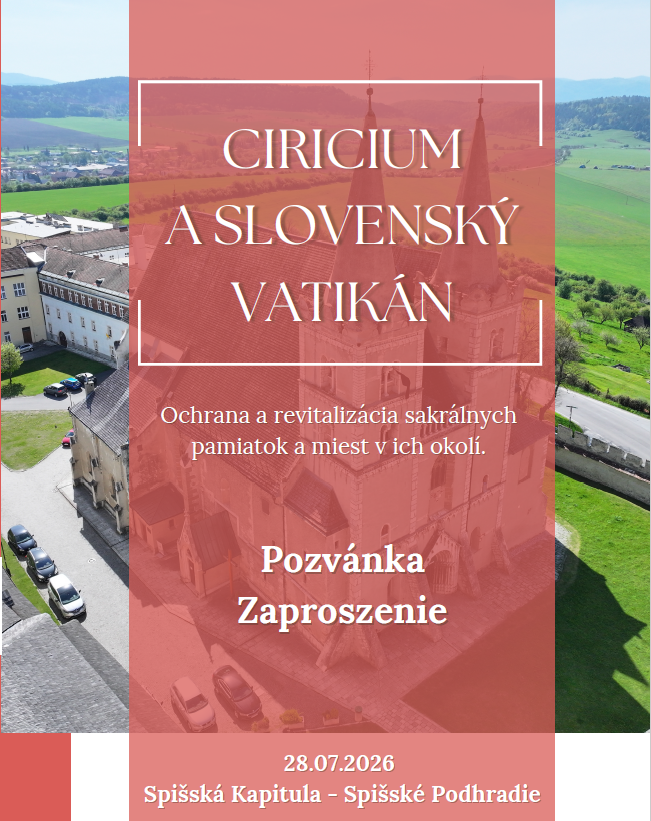 Záverečná konferencia k projektu „Ciricium a Slovenský Vatikán“