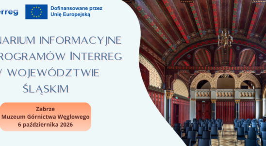 Zapraszamy na seminarium informacyjne Interreg w Zabrzu